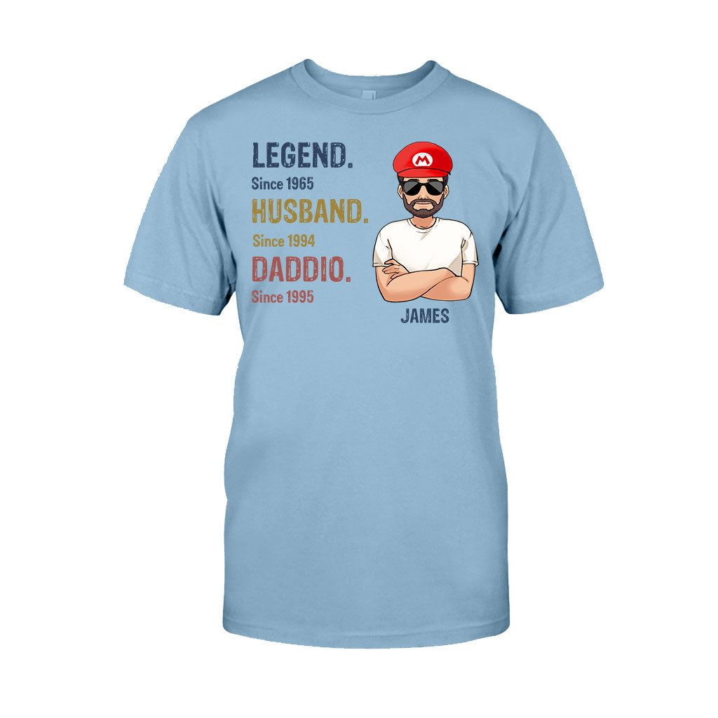 Personalized Super Plumber T-Shirt & Hoodie for Dad | Custom Name Gift T-shirt & Hoodie GradoCreations