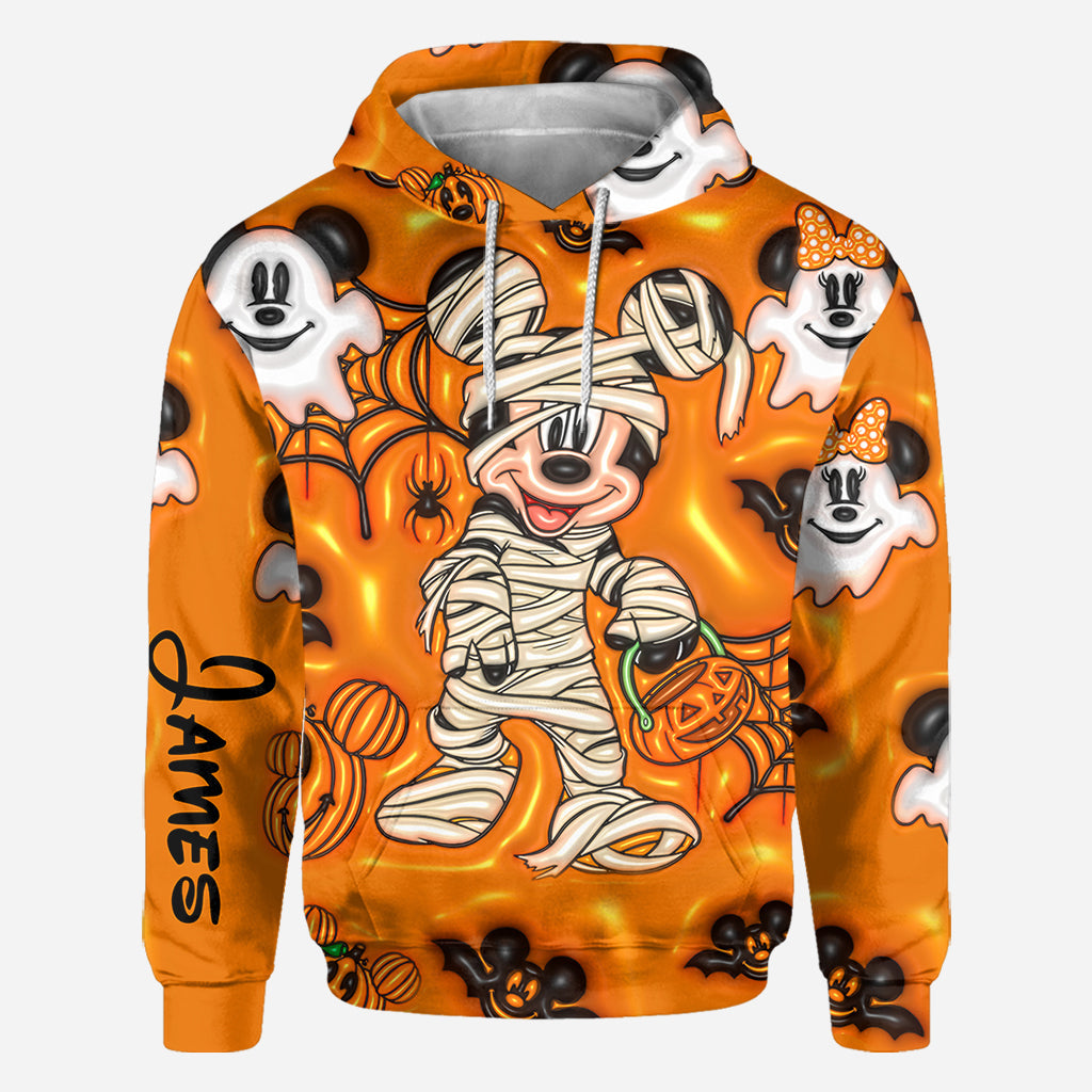 Personalized Halloween All-Over Shirt Custom Name Gift All Over Shirt GradoCreations