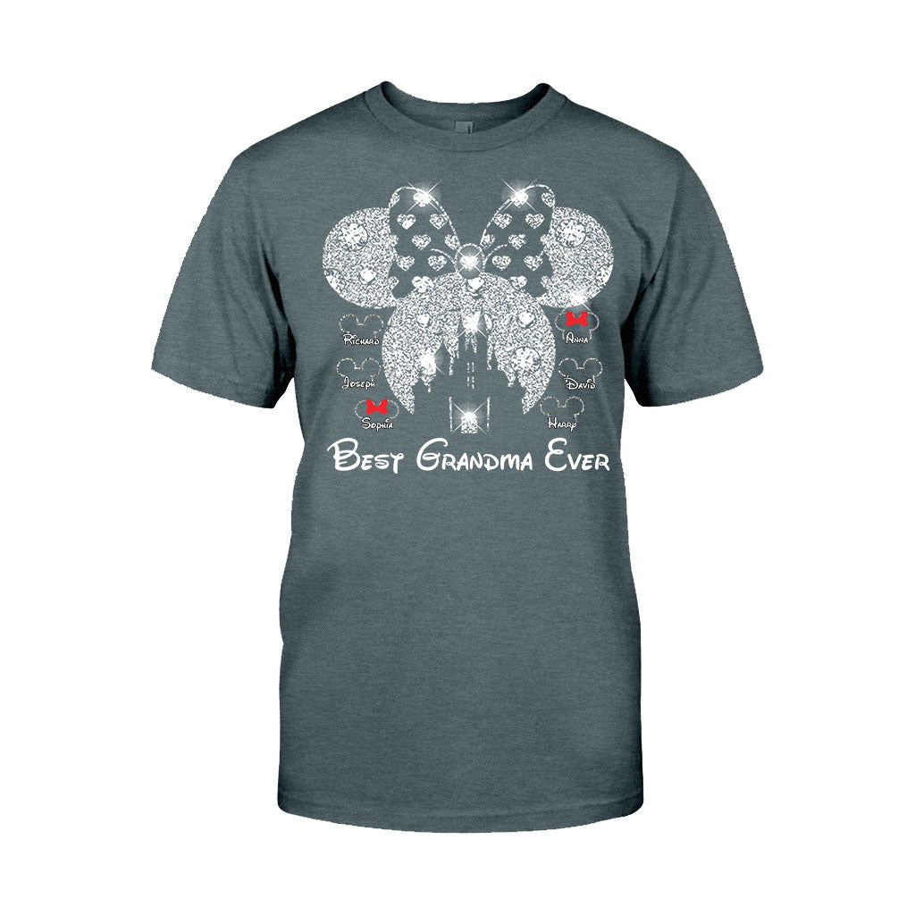 Personalized Best Grandma Ever Mouse T-shirt & Hoodie Gift T-shirt & Hoodie GradoCreations