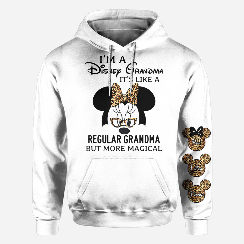 Personalized Disney Grandma All Over Shirt Custom Name Gift All Over Shirt GradoCreations
