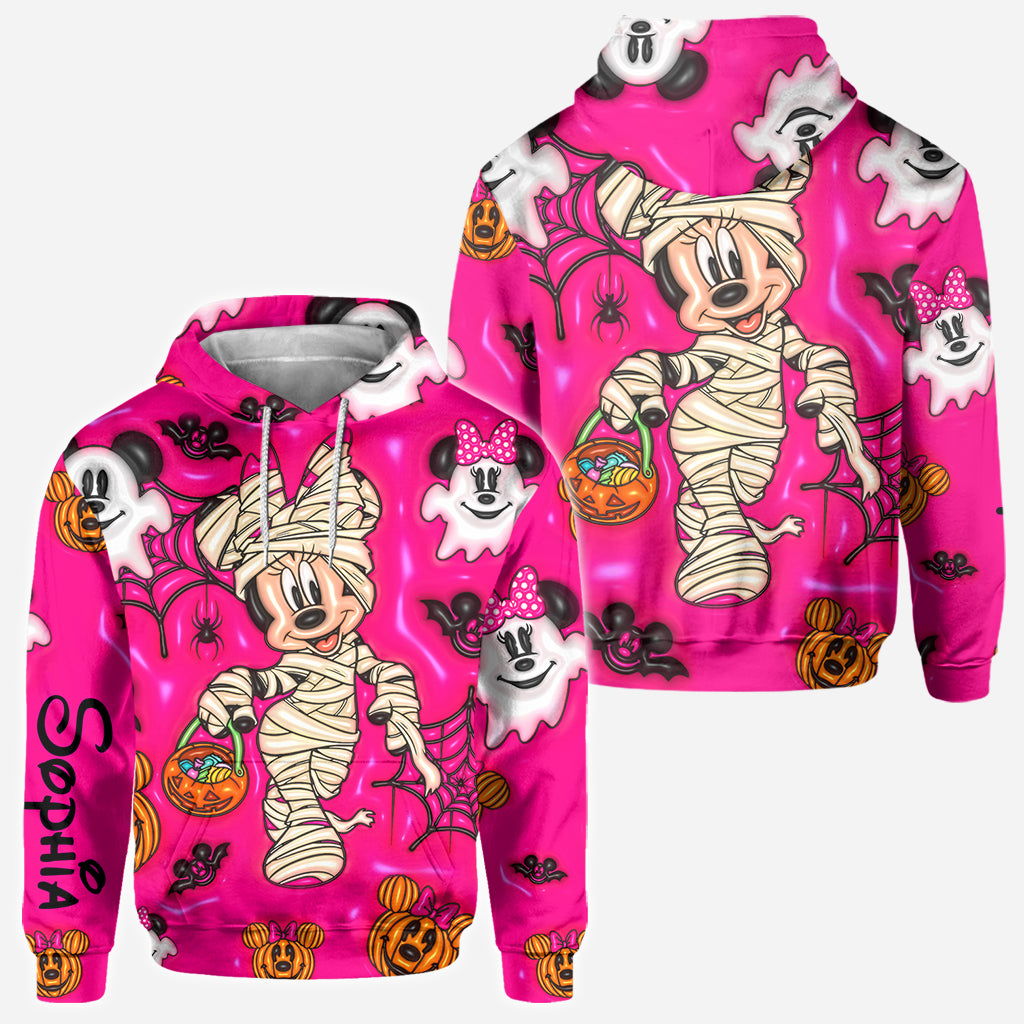 Personalized Halloween All-Over Shirt Custom Name Gift All Over Shirt GradoCreations