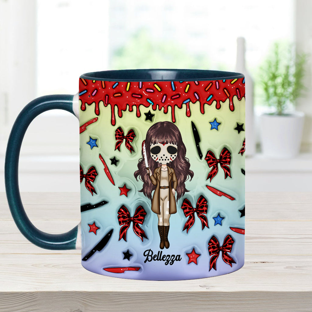 Personalized Accent Mug for Murder Mystery Lovers - Fun Gift Accent Mug GradoCreations