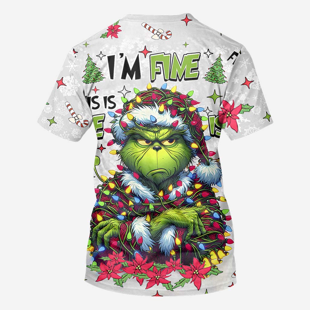 Personalized Christmas All Over Shirt Grinch Design Gift All Over Shirt GradoCreations