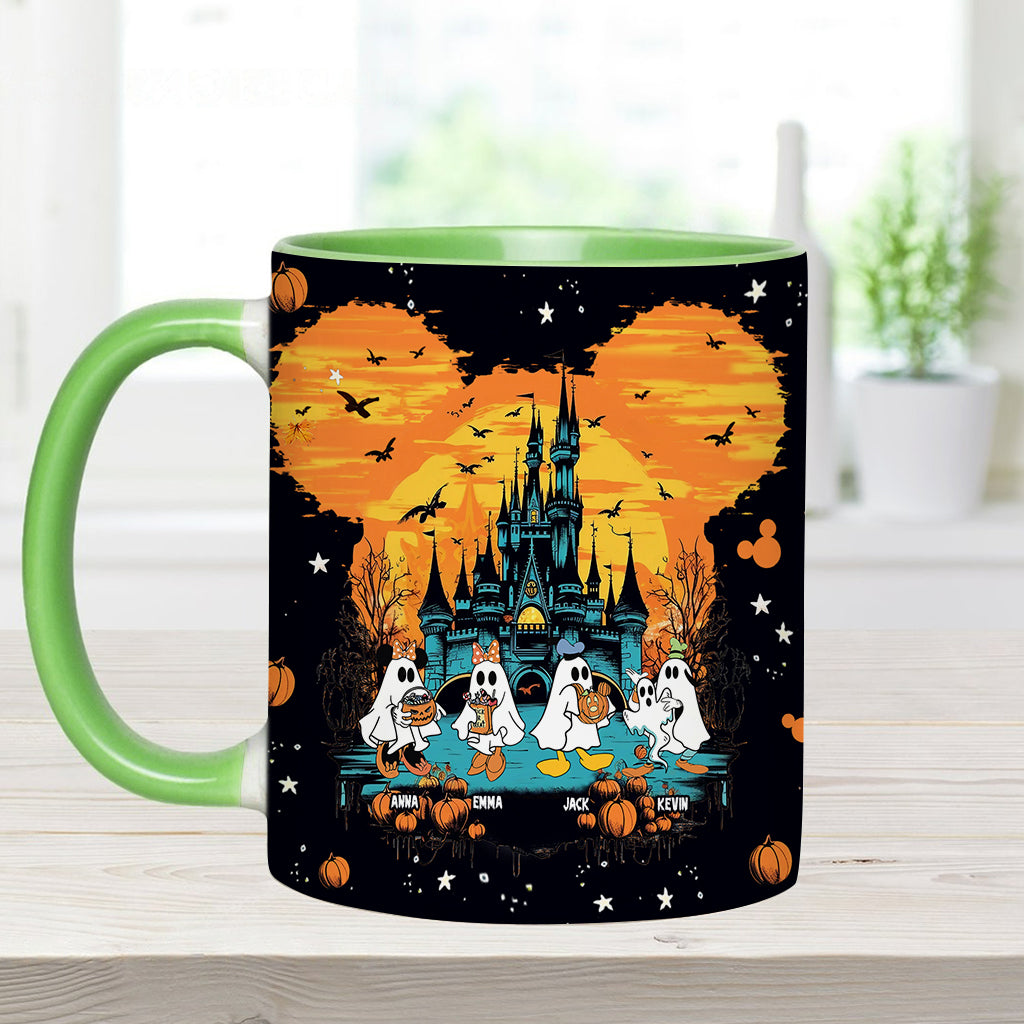 Personalized Halloween Mug for Grandma Custom Name Boo Crew Gift Accent Mug GradoCreations