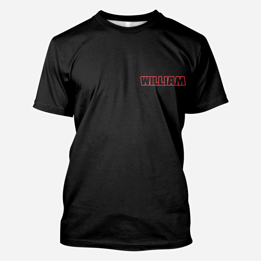 Personalized All Over Shirt Custom Design for Birthdays & Holidays All Over Shirt GradoCreations