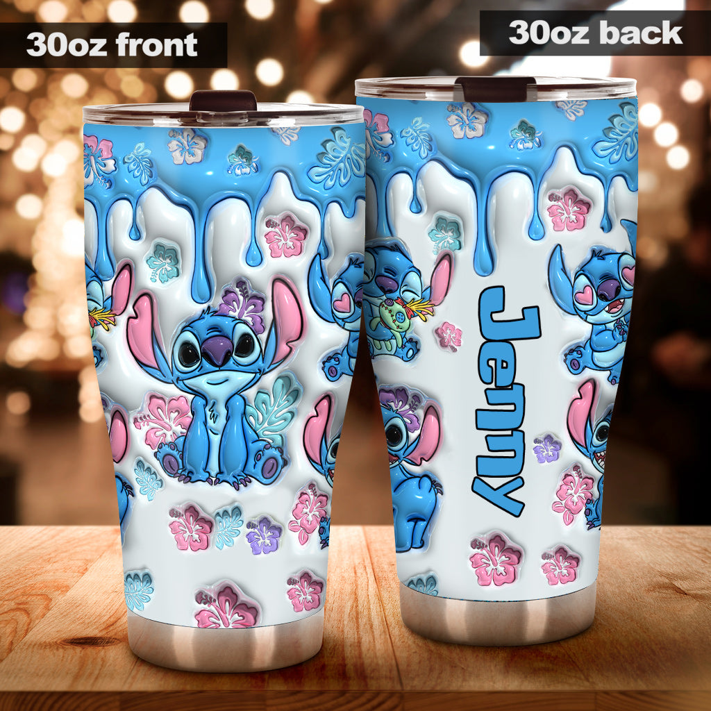 Personalized Ohana Tumbler Custom Name Gift for Family Tumbler GradoCreations