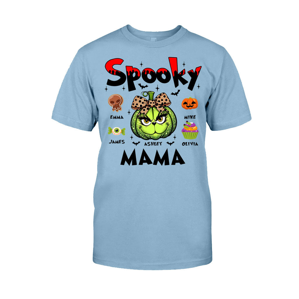 Personalized Spooky Mama T-shirt & Hoodie for Halloween Gift T-shirt & Hoodie GradoCreations