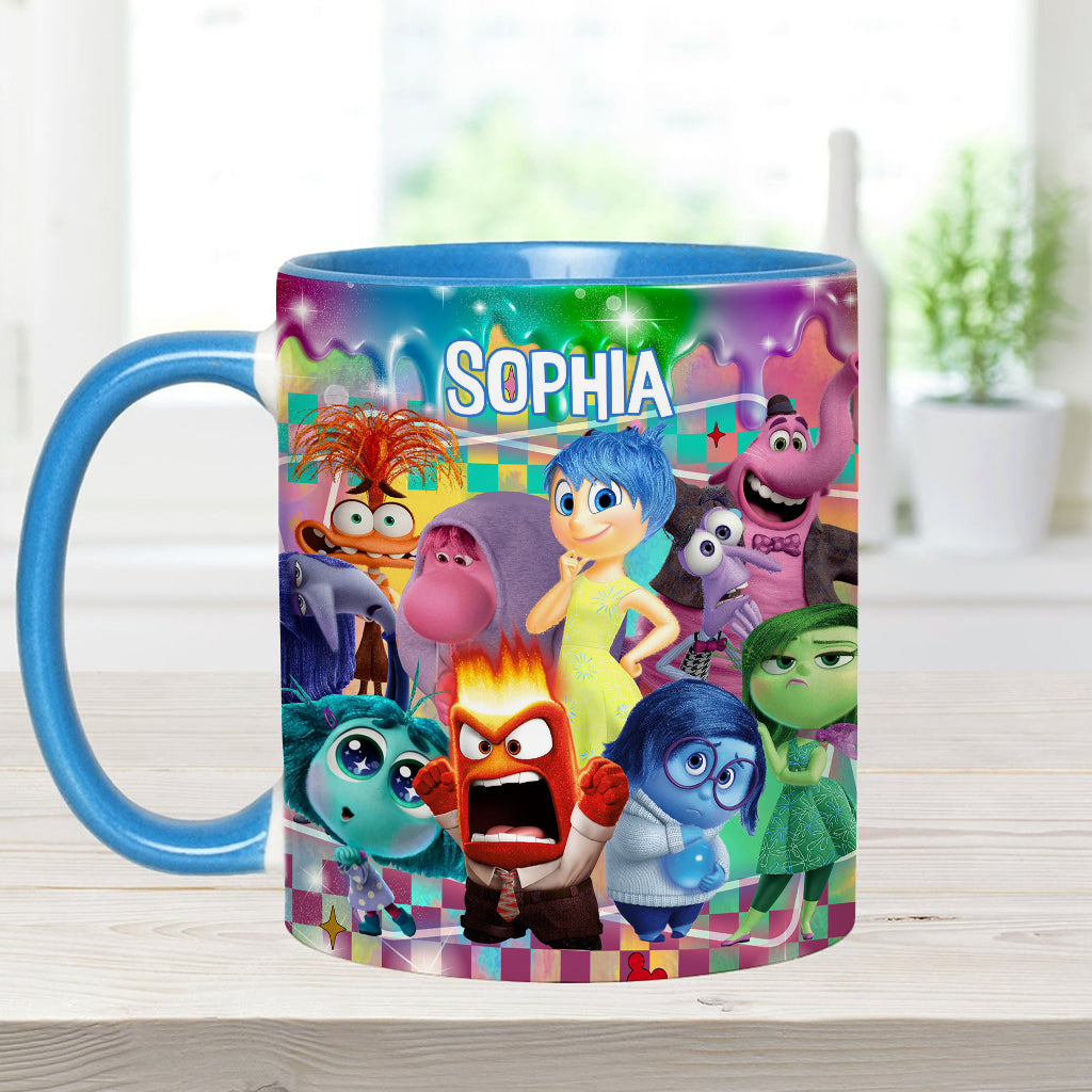 Personalized Accent Mug with Colorful Design for Any Occasion Accent Mug GradoCreations