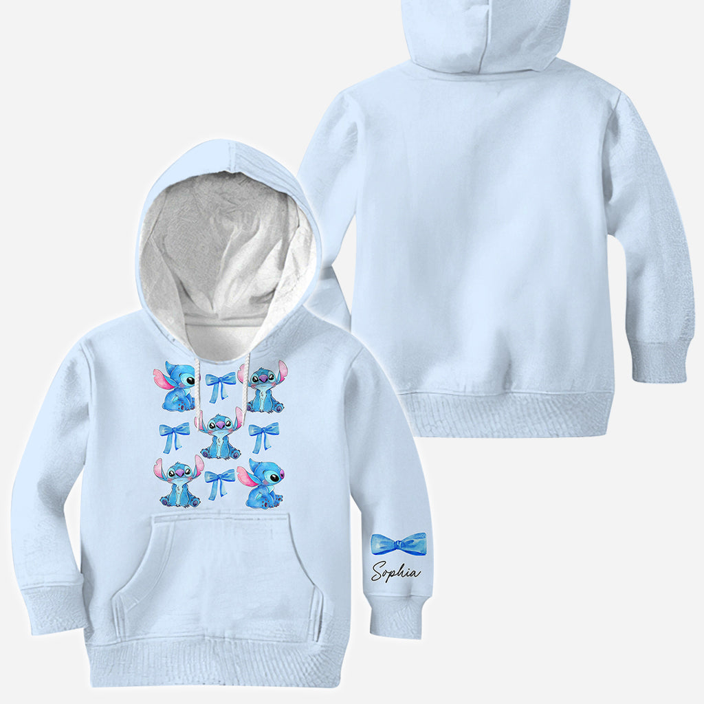 Personalized Stitch All Over Shirt Cute Gift for Kids All Over Shirt GradoCreations