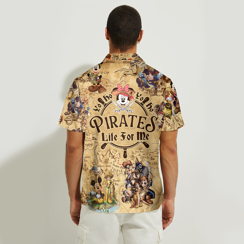Personalized Pirates Life Hawaiian Shirt for Summer Fun Hawaiian Shirt GradoCreations