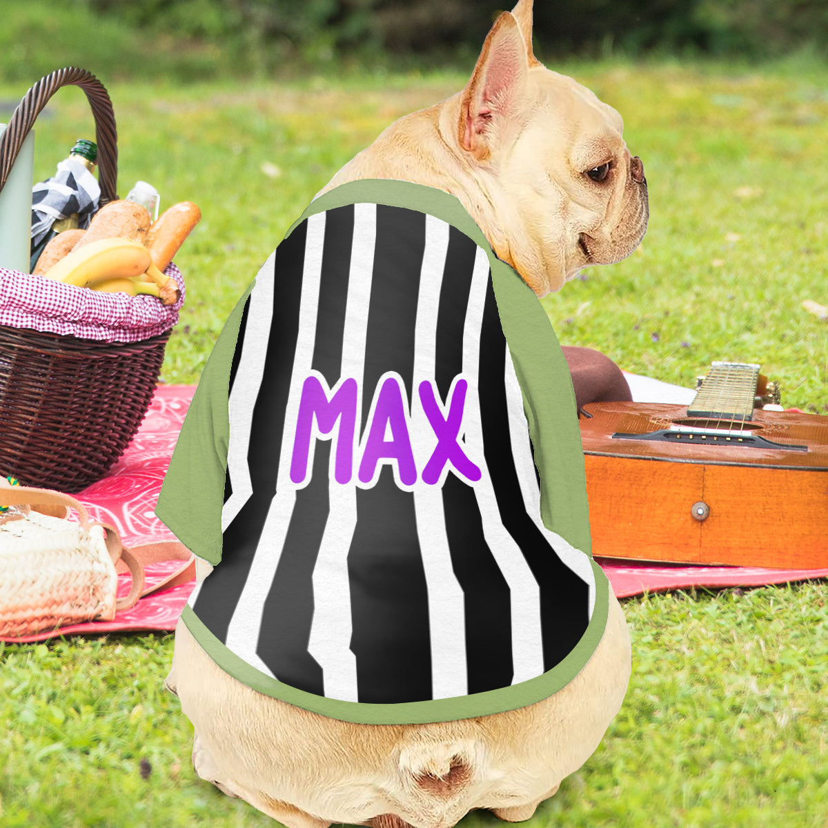 Personalized Pet Shirt with Funny Pattern for Dogs Pet Shirt GradoCreations