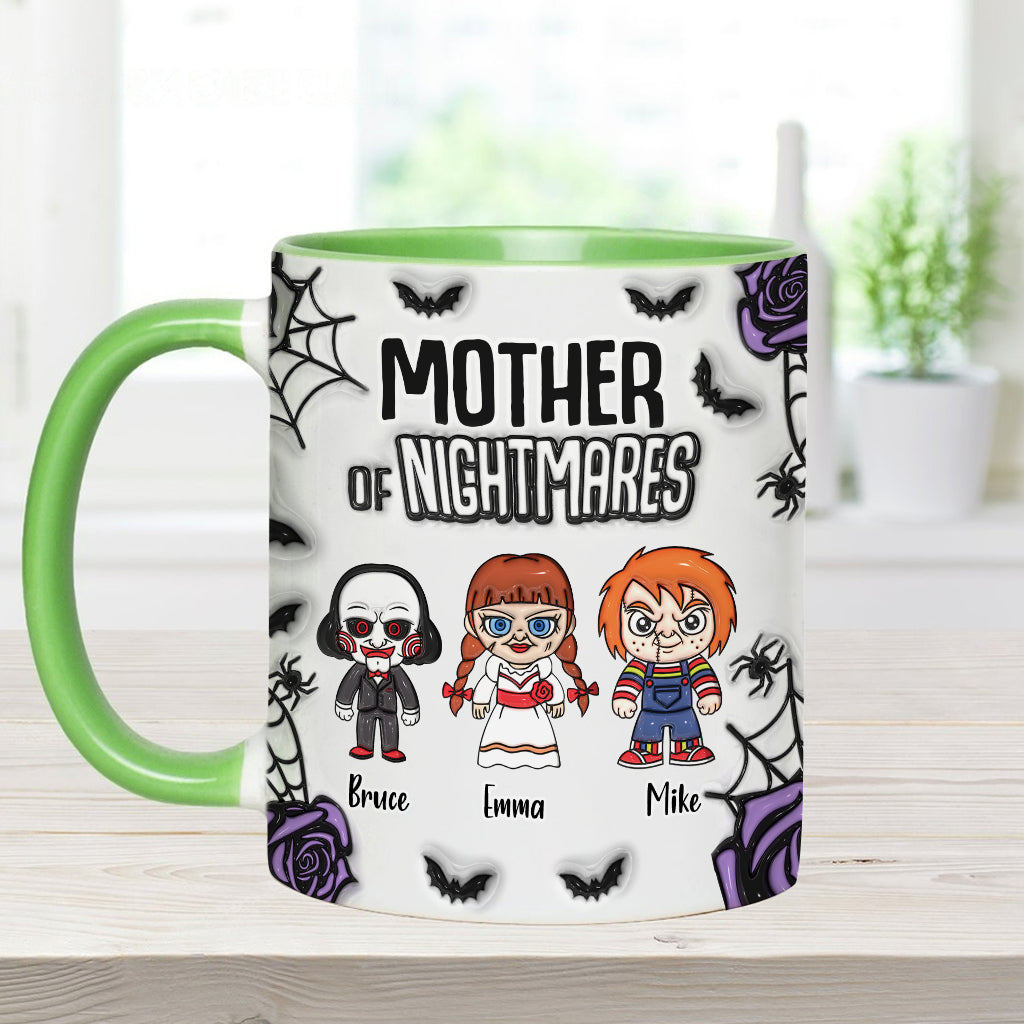 Personalized Mother Accent Mug for Halloween & Birthdays Gift Accent Mug GradoCreations