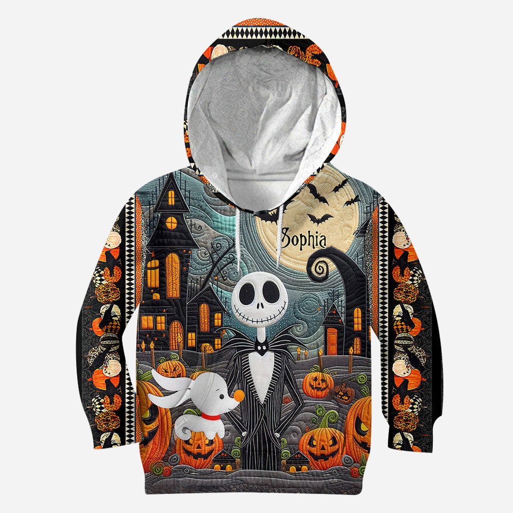 Personalized Halloween Hoodie & Leggings Set for Women | Custom Name Gift Hoodie & Leggings GradoCreations