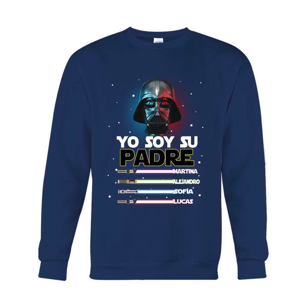 Personalized Yo Soy Su Padre T-shirt & Hoodie Gift for Dad T-shirt & Hoodie GradoCreations
