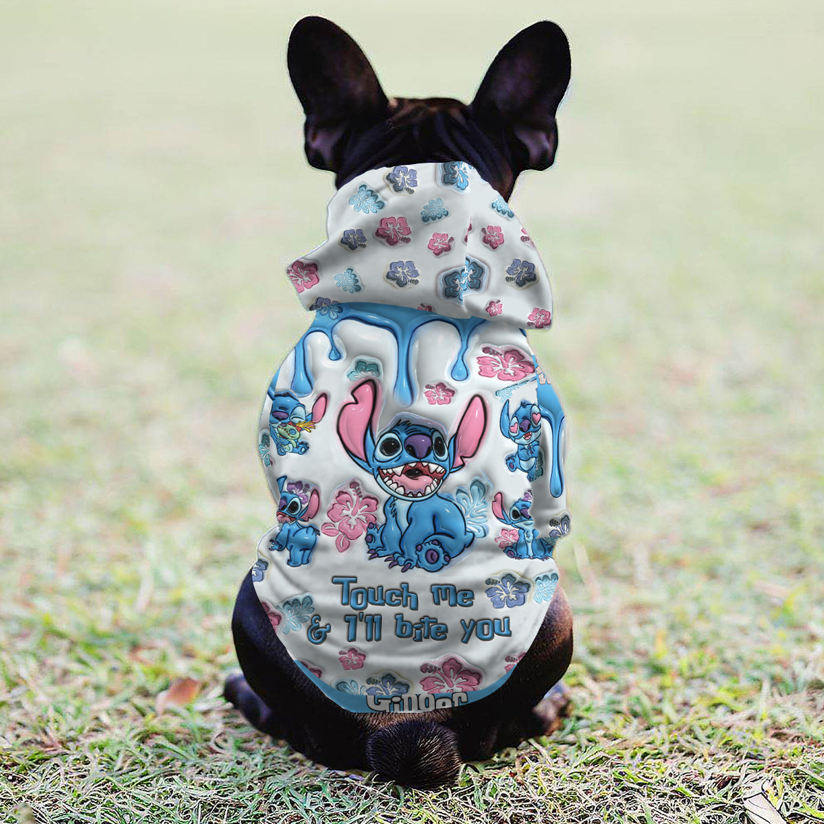Personalized Ohana Pet Hoodie Custom Name for Dogs and Cats Pet Hoodie GradoCreations