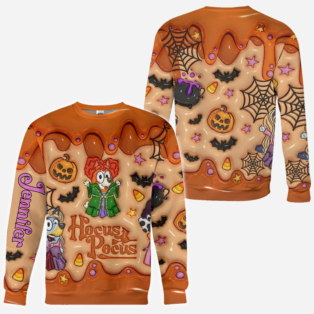 Personalized Halloween All Over Shirt Custom Name for Kids All Over Shirt GradoCreations