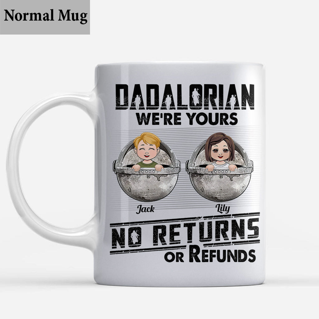 Personalized Dadalorian Mug Custom Family Design Gift Mug GradoCreations