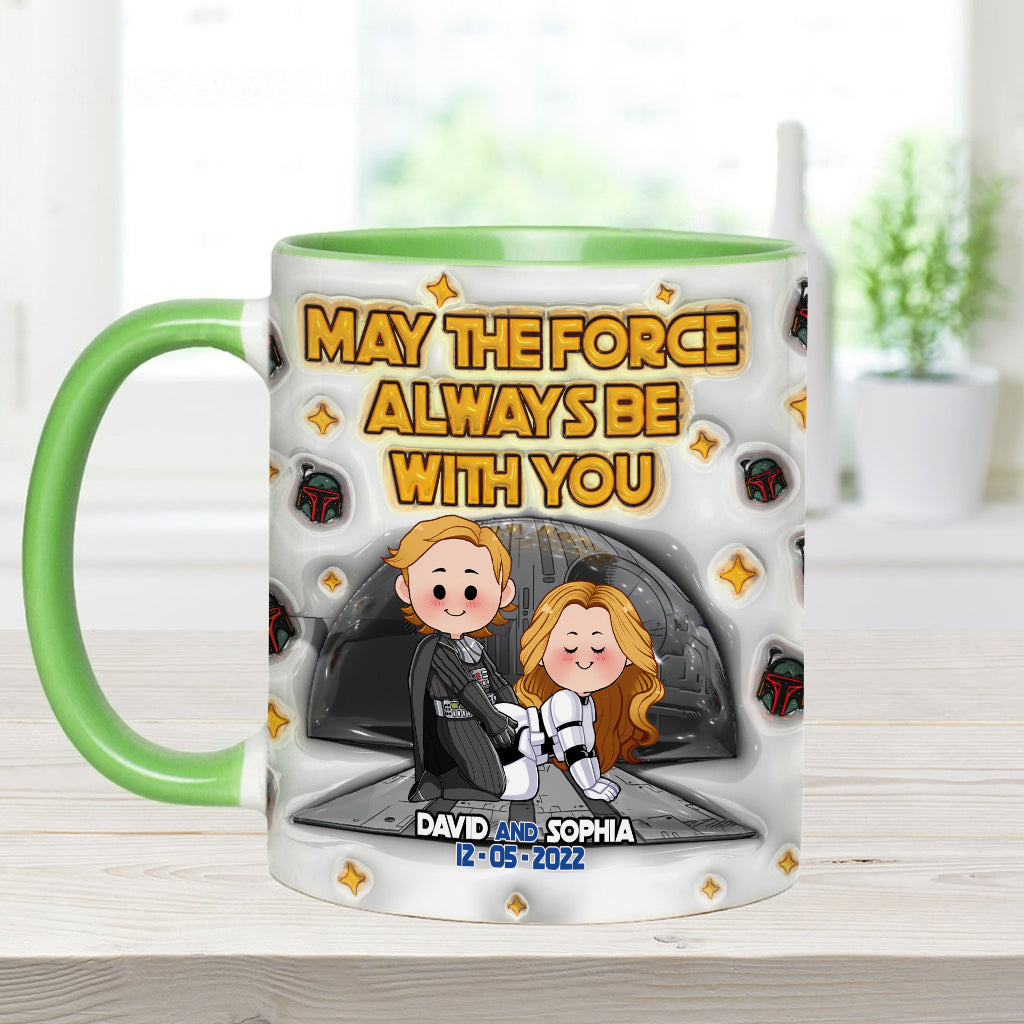 Personalized Star Wars Accent Mug Custom Name Gift for Fans Accent Mug GradoCreations