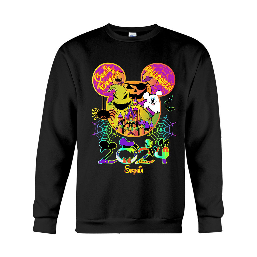 Personalized Halloween Mouse T-Shirt & Hoodie Custom Name Gift T-shirt & Hoodie GradoCreations