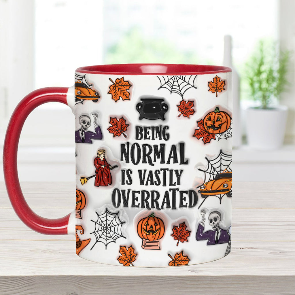 Personalized Halloween Accent Mug Custom Name Gift Idea Accent Mug GradoCreations