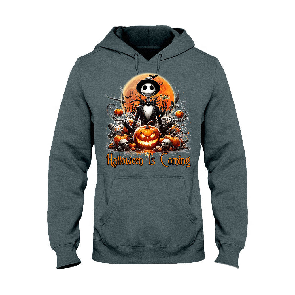 Personalized Halloween T-shirt & Hoodie with Spooky Design T-shirt & Hoodie GradoCreations