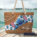 Personalized Canvas Beach Bag with Custom Design for Beach Day Beach Bag GradoCreations