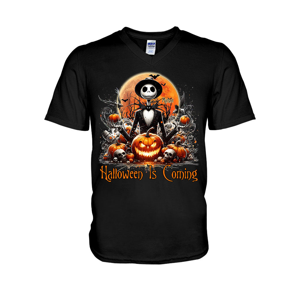 Personalized Halloween T-shirt & Hoodie with Spooky Design T-shirt & Hoodie GradoCreations
