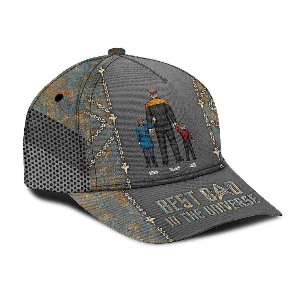 Personalized Classic Cap Best Dad In The Universe Gift Idea Classic Cap GradoCreations