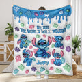 Personalized Autism Awareness Plush Blanket Custom Name Gift Blanket GradoCreations