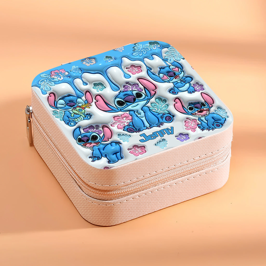 Personalized Disney Ohana Jewelry Box Custom Name Gift for Mom Jewelry Box GradoCreations