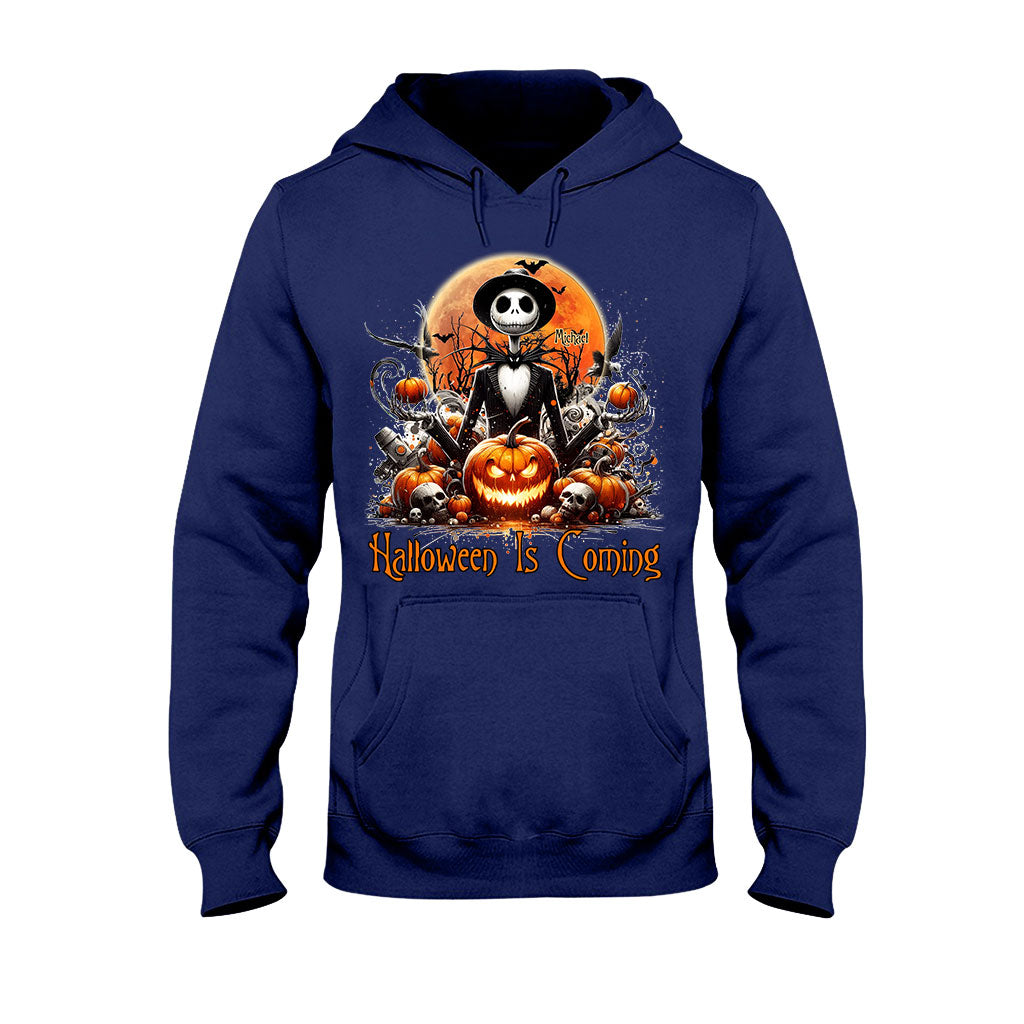 Personalized Halloween T-shirt & Hoodie with Spooky Design T-shirt & Hoodie GradoCreations