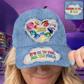 Personalized Denim Classic Cap Custom Name Gift for Kids Classic Cap GradoCreations