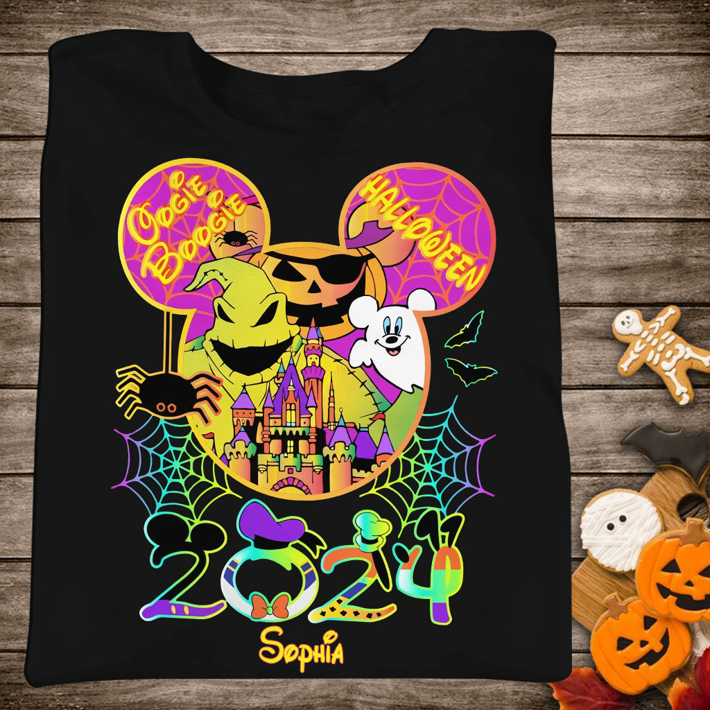 Personalized Halloween Mouse T-Shirt & Hoodie Custom Name Gift T-shirt & Hoodie GradoCreations