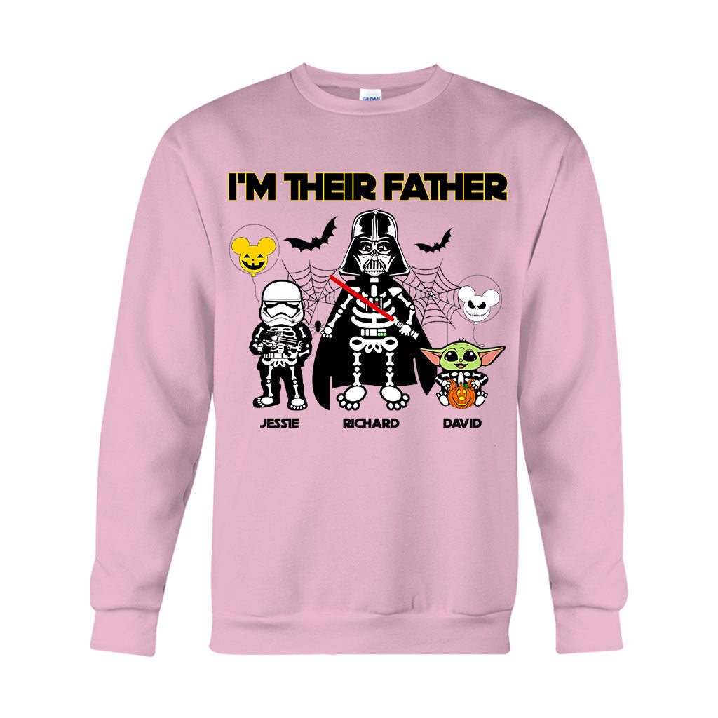 Personalized Halloween T-shirt & Hoodie I'm Their Father Gift T-shirt & Hoodie GradoCreations