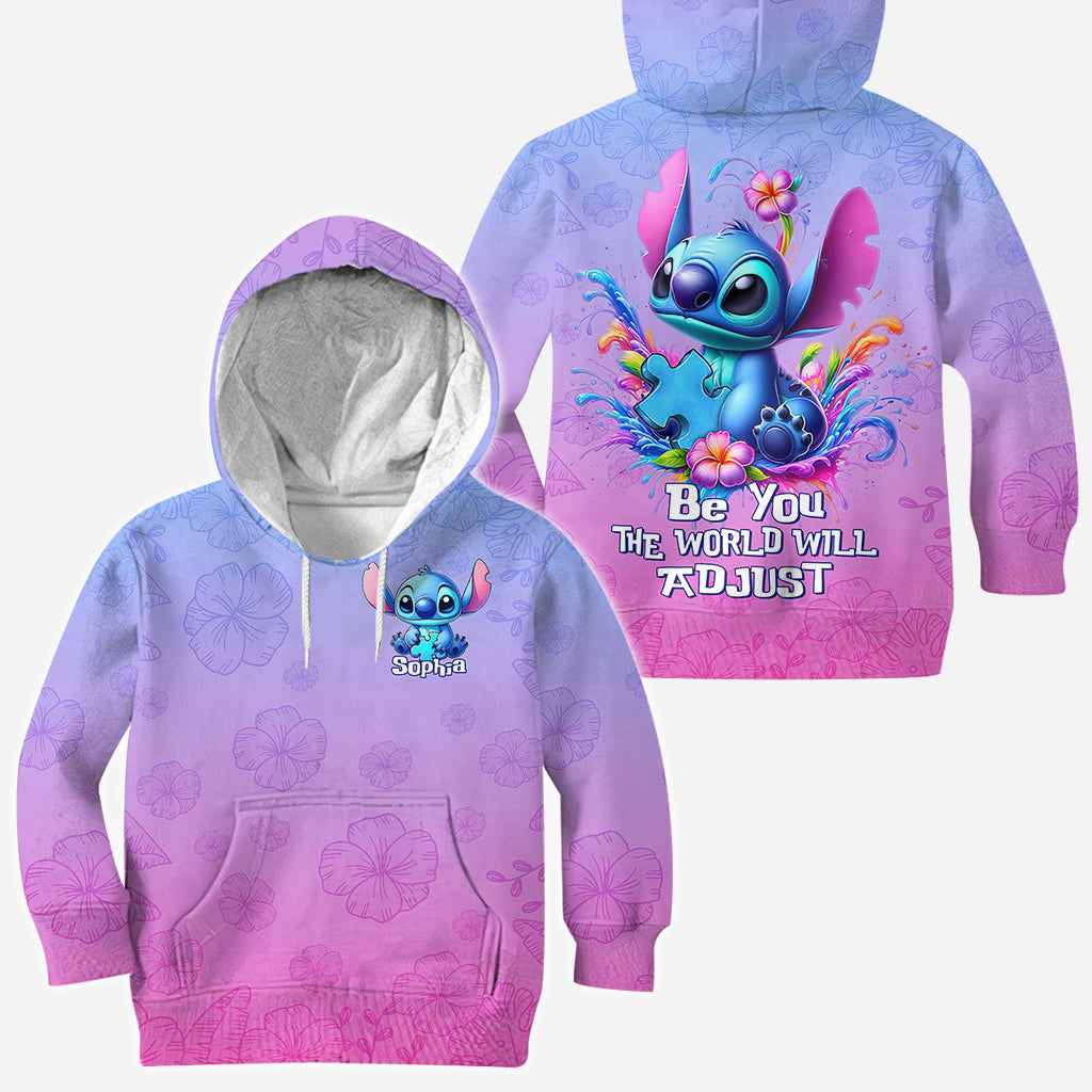 Personalized Autism Awareness All Over Shirt Custom Name Gift All Over Shirt GradoCreations