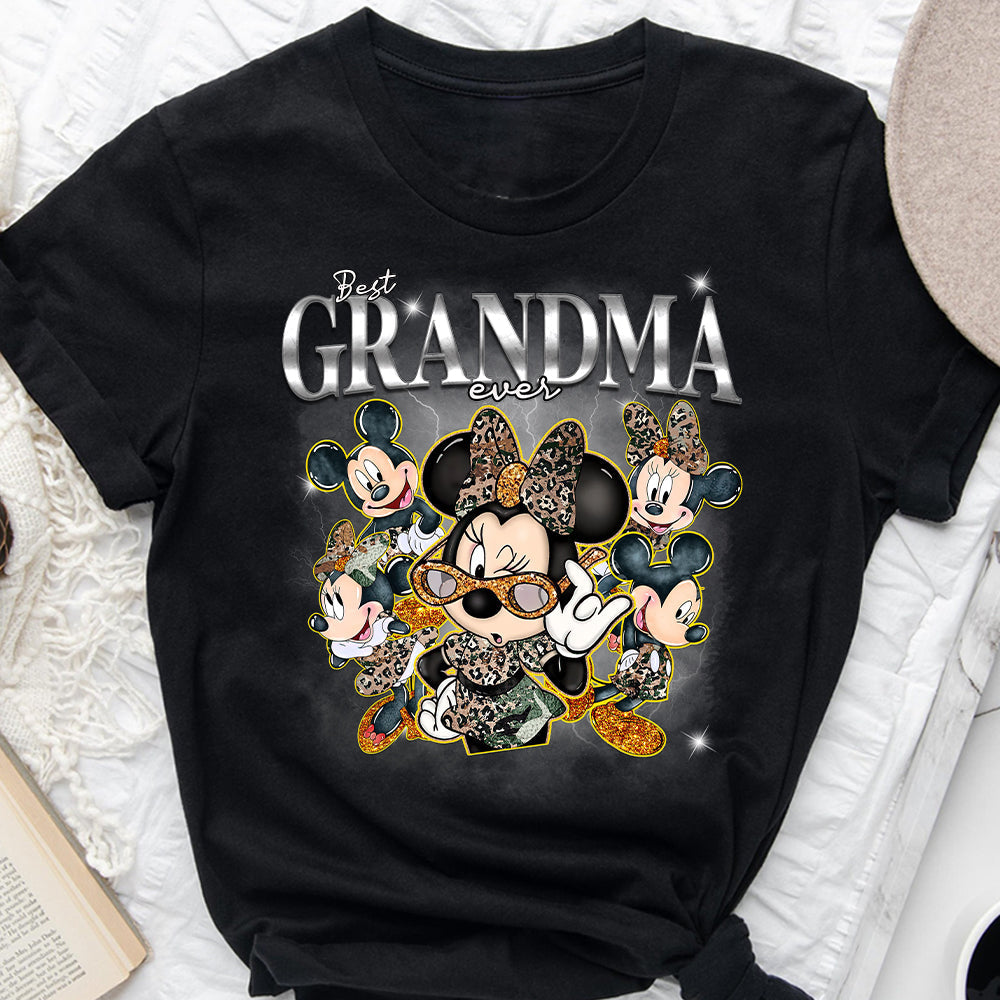 Personalized Best Grandma Mouse Ears T-shirt & Hoodie Gift T-shirt & Hoodie GradoCreations