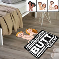 Personalized Best Butt In The Galaxy Shaped Doormat Gift Shaped Doormat GradoCreations
