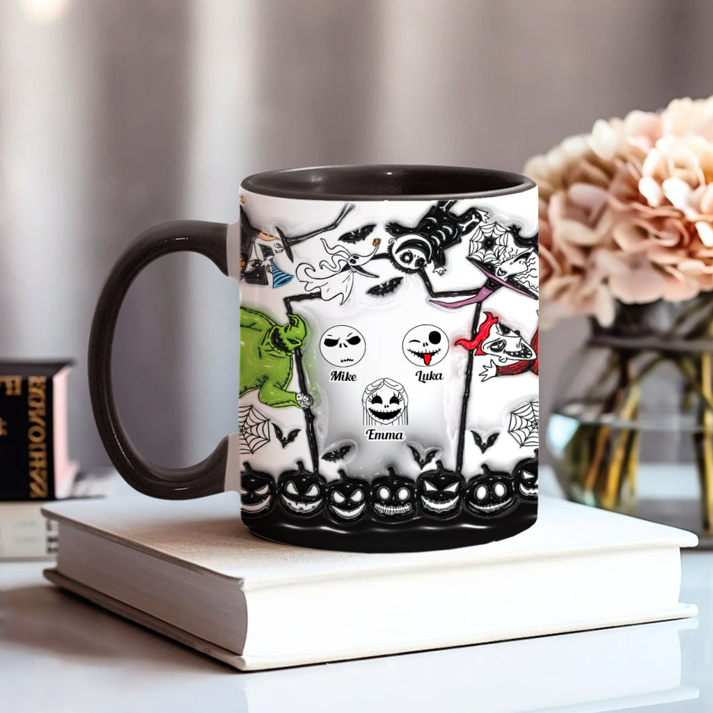 Personalized Nightmare Accent Mug Custom Name Gift for Mom or Dad Accent Mug GradoCreations