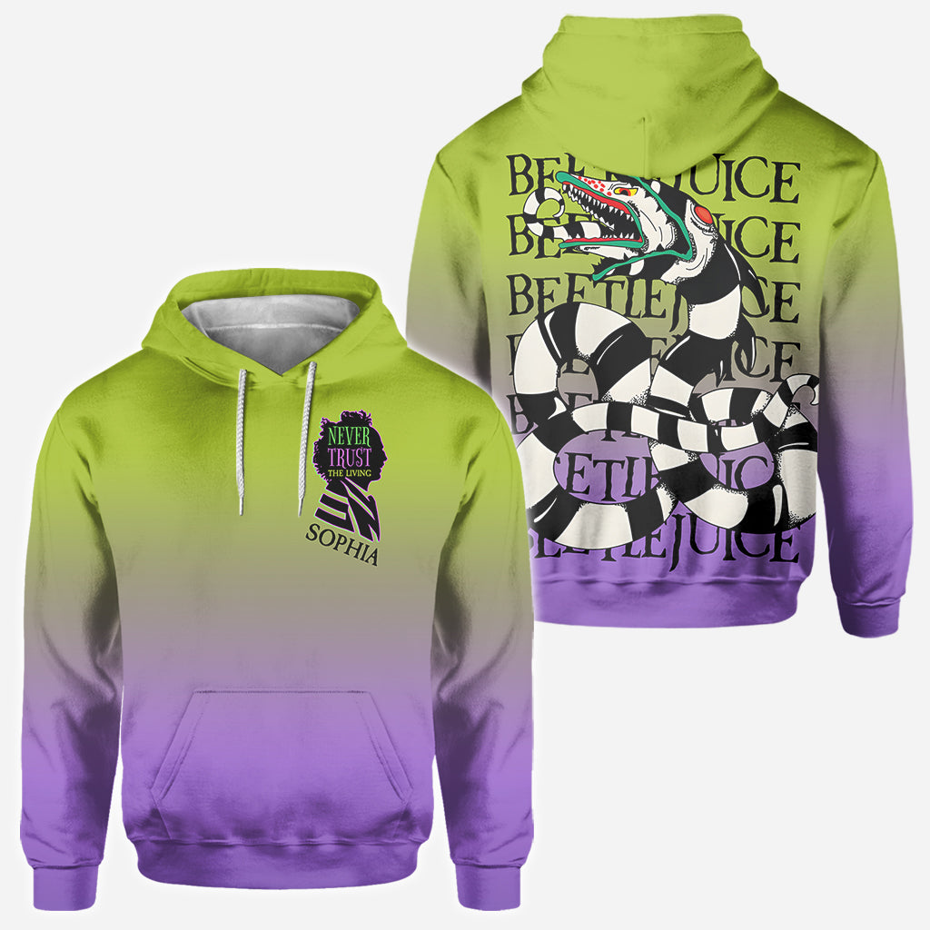 Personalized All Over Shirt Never Trust The Living Unique Gift All Over Shirt GradoCreations