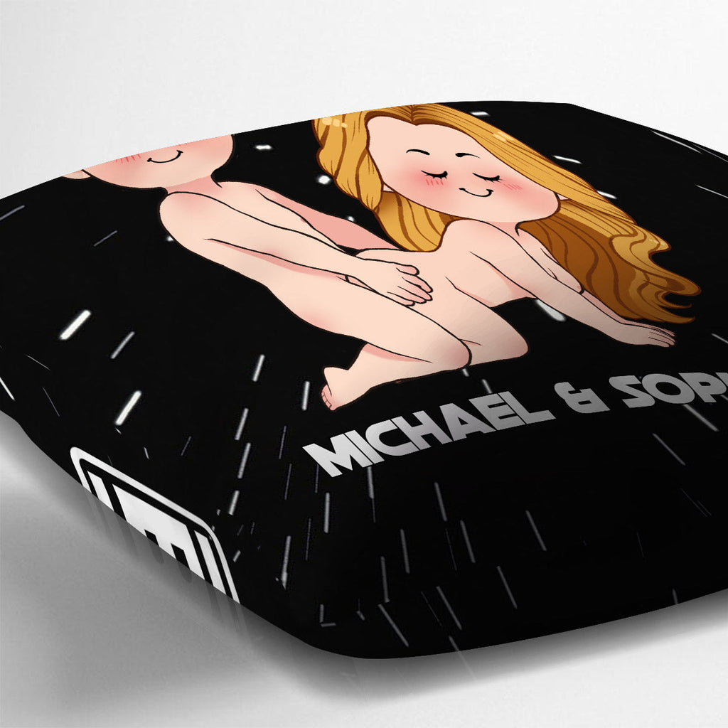 Personalized Throw Pillow Best Butt in the Galaxy Gift for Couples Throw Pillow GradoCreations