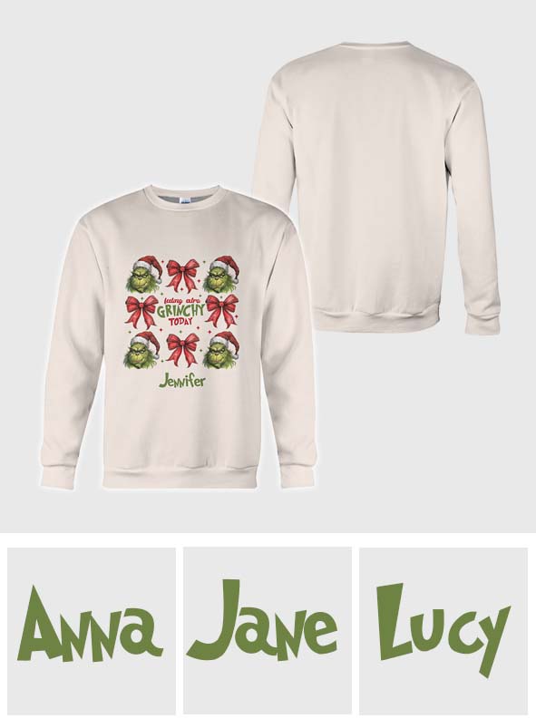 Personalized Grinch All-Over Shirt Custom Name Christmas Gift All Over Shirt GradoCreations