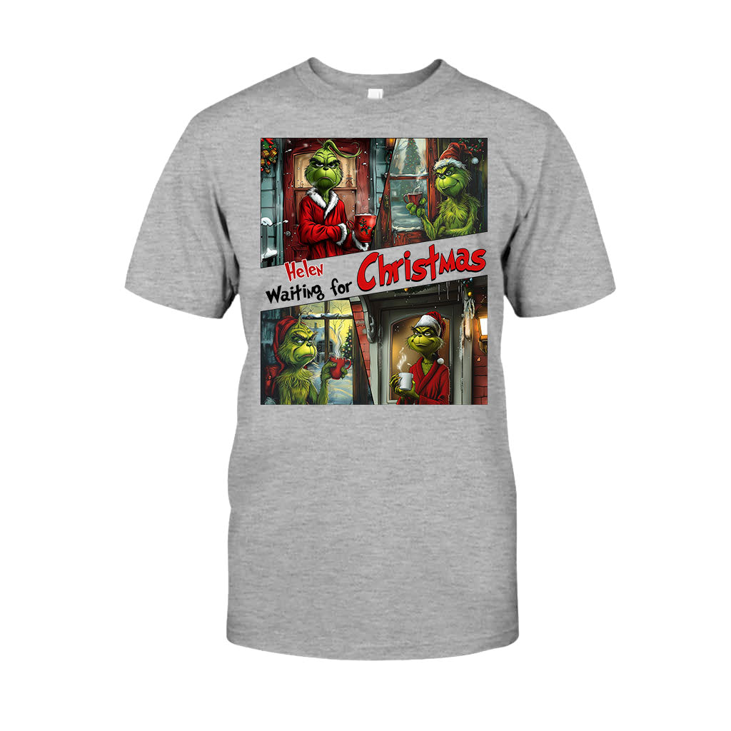 Personalized Grinch Christmas T-shirt & Hoodie Gift for Mom T-shirt & Hoodie GradoCreations