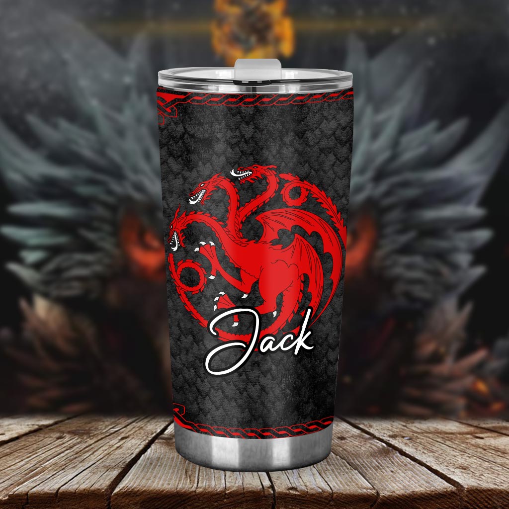 Personalized Game of Thrones Tumbler Custom Name Gift Tumbler GradoCreations