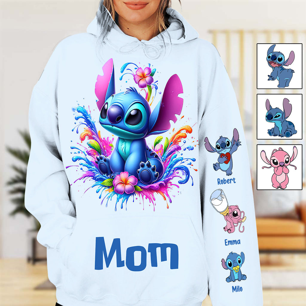Personalized Ohana All Over Shirt Gift for Mom - Unique Birthday & Mother's Day Apparel All Over Shirt GradoCreations