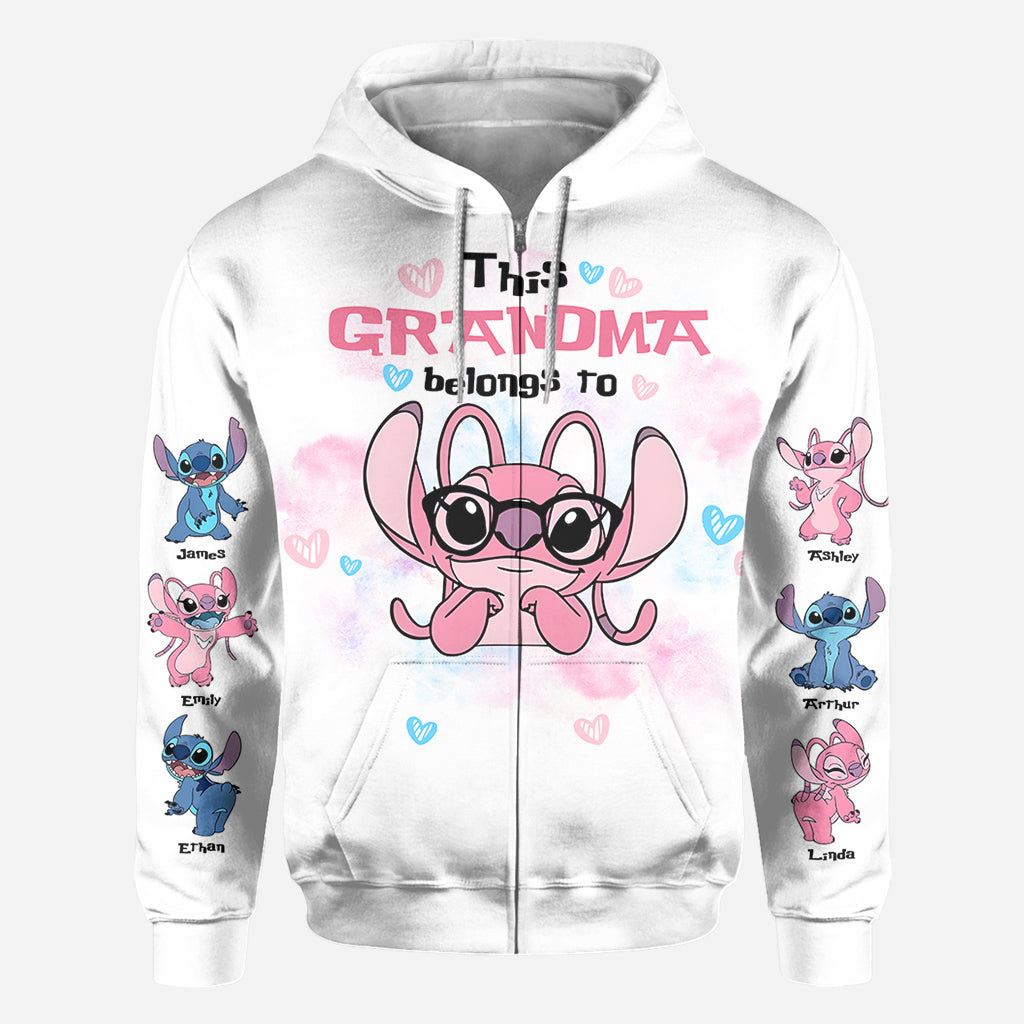 Custom Grandma All Over Shirt with Personalization - Unique Gift All Over Shirt GradoCreations