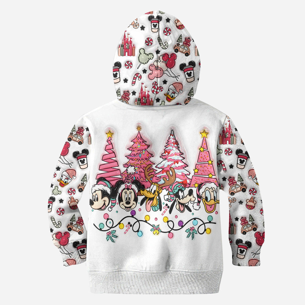 Personalized Christmas Mouse Hoodie and Leggings Gift for Kids Hoodie & Leggings GradoCreations
