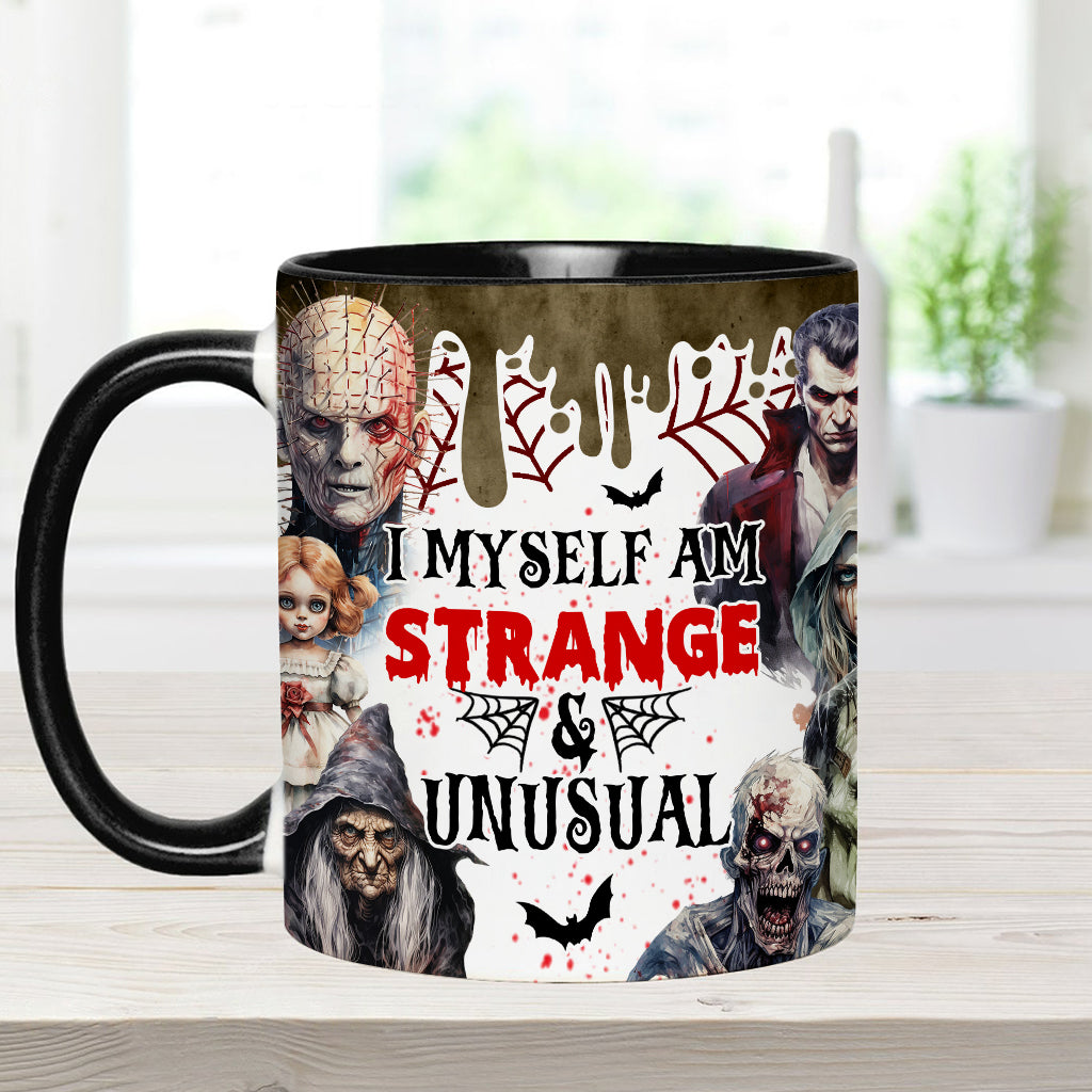 Personalized Horror-Themed Accent Mug Custom Name Gift Accent Mug GradoCreations