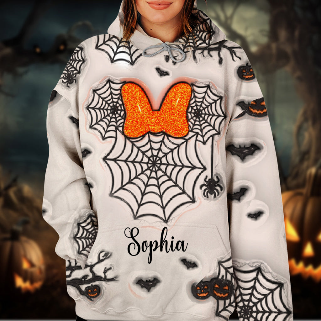 Personalized Halloween All Over Shirt Custom Name Gift All Over Shirt GradoCreations