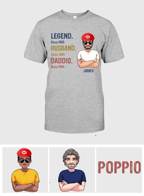 Personalized Super Plumber T-Shirt & Hoodie for Dad | Custom Name Gift T-shirt & Hoodie GradoCreations