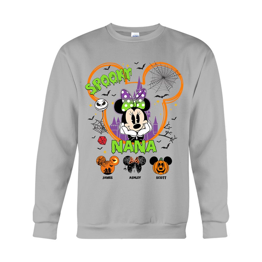 Personalized Spooky Nana T-shirt & Hoodie for Grandma T-shirt & Hoodie GradoCreations